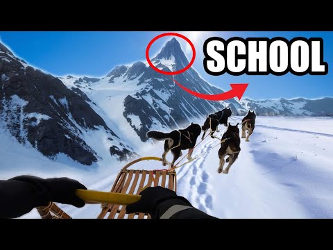 Late for School Parkour POV (Winter edition 2)