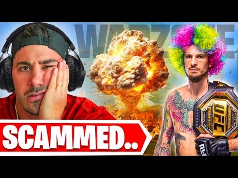 We got SCAMMED by Warzone 😡 FT. Sean O’Malley