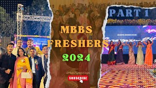 Mbbs freshers week part 1 | freshers party 2024  |  sks medical college freshers party  2024 | mbbs