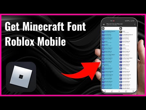 How To Get Minecraft Font in Roblox Mobile | Full Guide 2024