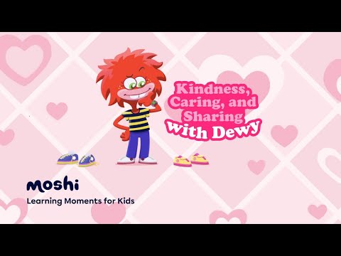 5-Minute Kindness Meditations for Kids– Kindness Caring and Sharing with Dewy | Moshi Kids