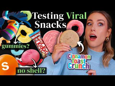 I Bought the WILDEST VIRAL SNACKS & RANKED THEM - was anything worth trying??