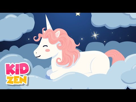 Relaxing Music For Children - Good Sleep | 10 Hours of Piano Music | Sleep Music with Unicorn 🦄🌙🎶