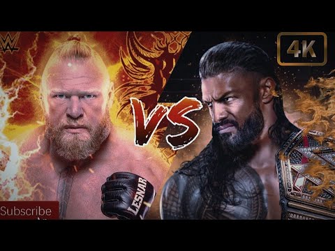 roman reigns vs brock lesnar wwe full match.. #romanreigns #brocklesnar #wwe solo vs romanreigns