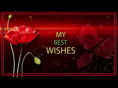 💗Good Mood! Best Wishes!💗4K Animation Greeting Cards