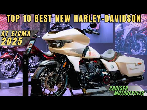 10 Best 2025 Harley-Davidson Motorcycles at EICMA 2024! Glimpse Into the Future of USA Motorcycling