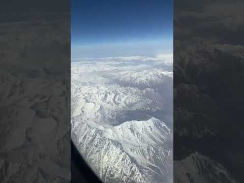 Beautiful view from airplane #shorts #Airplane #Teluguvlogs #teluguvlogsinusa