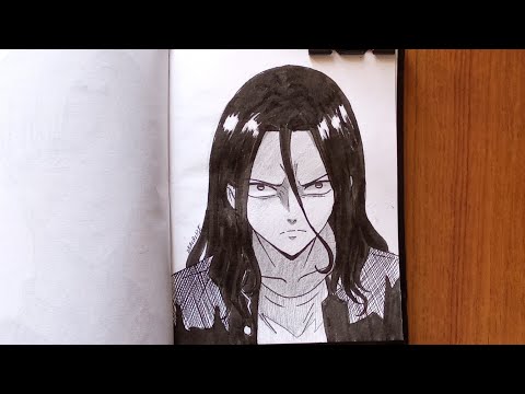 How to draw kyotaro sugishita (from wind breaker)|2ba vArtist (anime sketch)