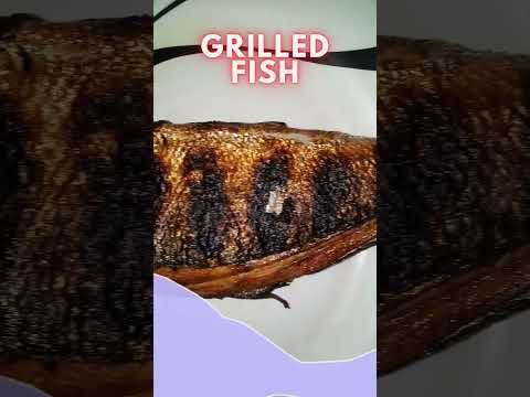 FILIPINO CUISINE |  GRILLED FISH | FOOD TRIP 😍 #youtubeshorts #fishlovers #food #shorts