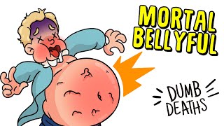 Mortal bellyful 💥🍖 Dumb Deaths | My Life Sucks