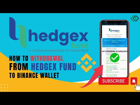 HOW TO WITHDRAW FROM HEDGEX FUND TO BINANCE WALLET || HEDGEX WITHDRAWAL |