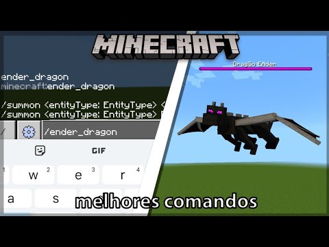 OS 3 MELHORES COMANDOS SECRETOS DO MINECRAFT (PE/MCPE/BEDROCK) #2