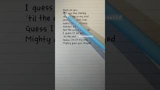 Let's sing and learn English : Stuck On You (Verse 1) | By : Lionel Richie #shorts