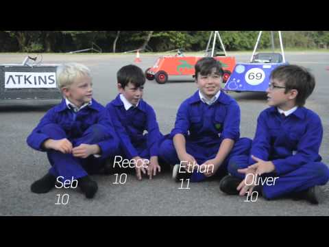 Students revved up by Greenpower Trust car engineering and racing project