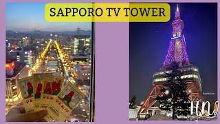 🗼Sapporo TV Tower (360-Degree View Observation Deck)