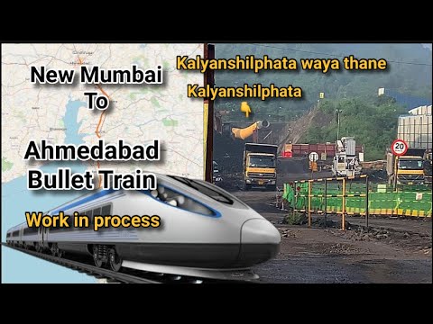 India First Bullet Train New Mumbai To Ahmedabad || Like 👍 & Share 🙏🏻||