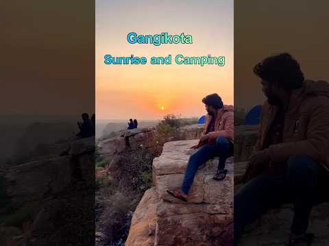 Gandikota Sunrise and Camping 🤔..#shorts #ytshorts #gandikota #camping #youtubeshorts