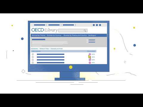 How to work with statistical databases on OECD iLibary?