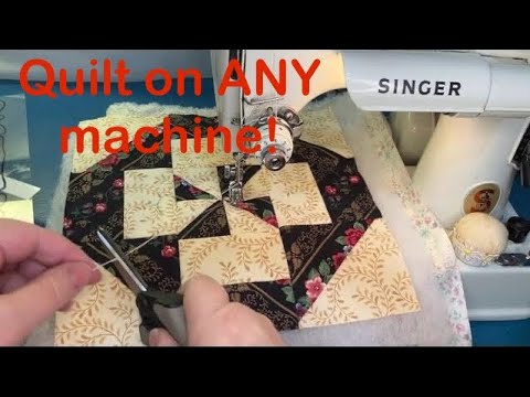 Quilting on a Domestic Machine…Ep. 14 Finishing Touches