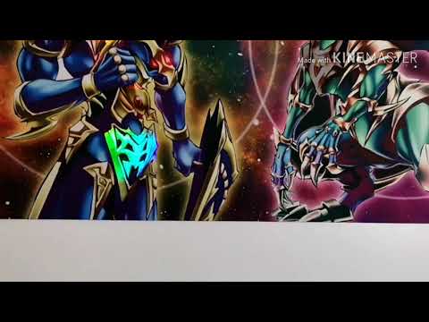 Playmat Foil Black luster Soldier y Chaos Emperor Dragon