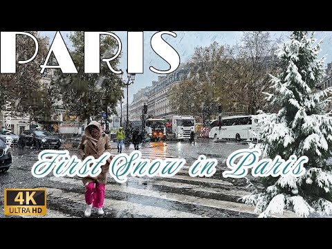 🇫🇷[Paris France] 2024 Christmas Seasons in Paris walk" (4K60F EDITED VERSION) 12/December/2024