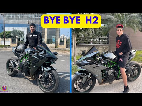 BYE BYE KAWASAKI NINJA H2 - I AM SELLING IT !!