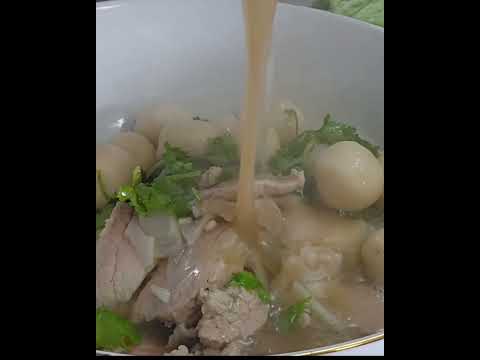 ก๋วยเตี๋วหมูสดน้ำใส