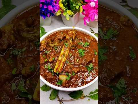 Mutton Curry in Easy method 😋#ytshorts #youtubeshorts #trending #shorts #muttoncurry