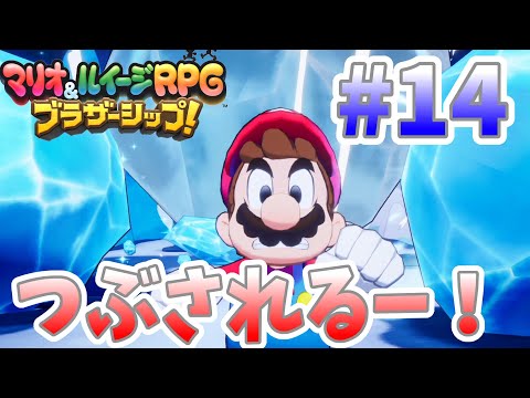 氷とマグマの洞窟は仕掛けがいっぱい！#14『マリオ＆ルイージRPGブラザーシップ！』