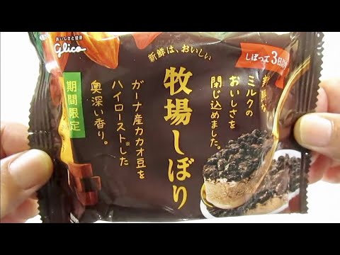 [アイス] 牧場しぼり クッキー on 濃厚ショコラ : グリコ (再アップ)