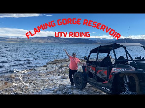 UTV Riding Flaming Gorge Reservoir