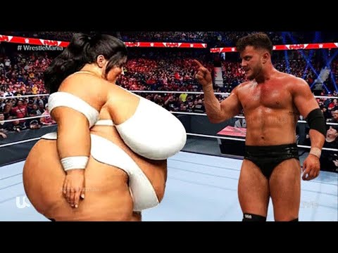 🔥MJF vs. Sumo Girl | WWE Clash At The Castle Full Match🔥