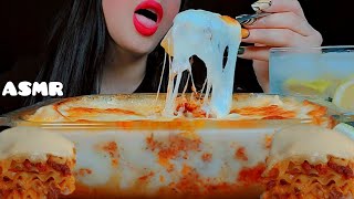 🧀asmr lasagna cheese mukbang 👅치즈라자냐 먹방|mukbang cheese |notalking 🐾