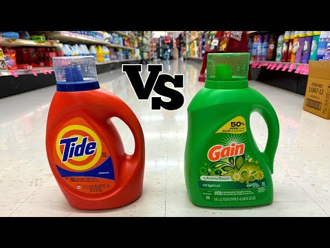 Tide VS Gain Laundry Detergent (What's the Difference?)