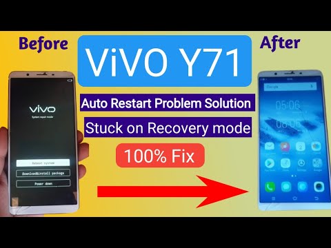 Vivo Y71 Auto Restart Problem Solutions | Fix Stuck on Logo | Flash with Unlock Tool