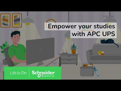 Empower your studies with APC UPS