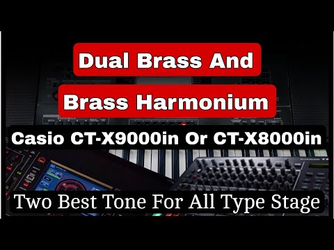 Dual Brass Or Brass Harmonium - Do Best Tone Sirf CTX9000in or 8000in Ke Liye 🔥-