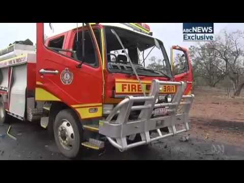 Video 1:56
         Firies receive highest bravery awards for efforts during truck crash explosion