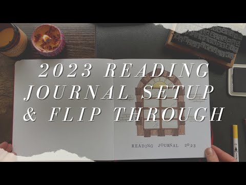 2023 Reading Journal Setup & Flip Through ✨