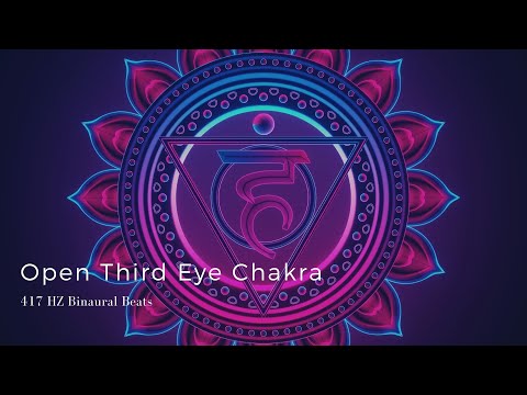 417 HZ Binaural Beats  - Open Third Eye Chakra - Deep Sleep Edition