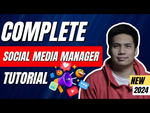 Complete Social Media Manager Tutorial 2024 - Content Creation & KPIs for Newbie (SMM Step-by-Step)