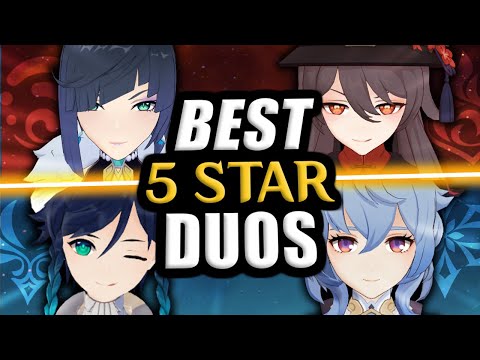 THE BEST 5 STAR CHARACTER COMBOS! ★Genshin Impact Character Guide★