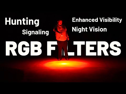 Night Vision, Stealth, & Tactical Advantage | Nitecore RGB Filters