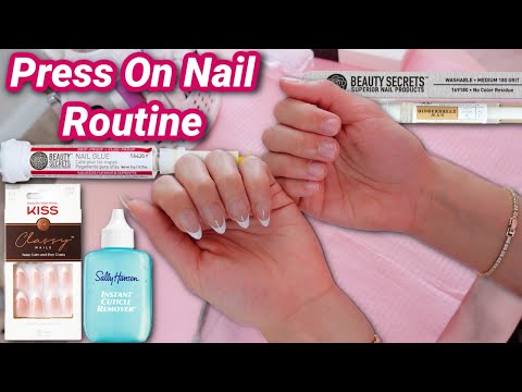 How To Apply Press On Nails & Make Them Last Longer 💅🏼  *Affordable & Easy*