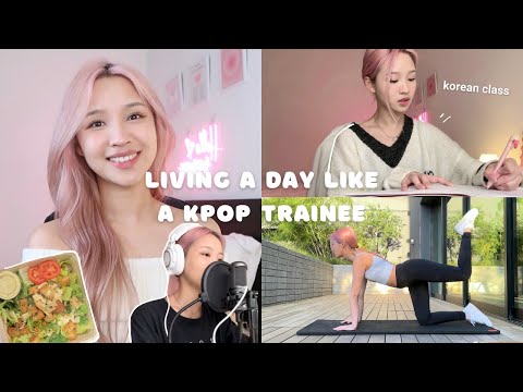 I trained like a kpop trainee for a day (ft. an ex idol)