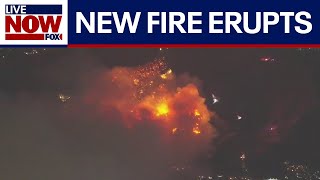 New fire breaks out near Hollywood Hills  | LiveNOW from FOX