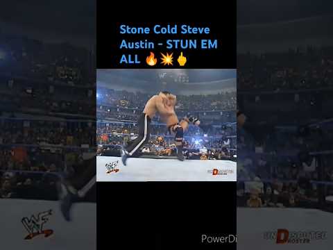 Stone Cold Steve Austin - STUN EM ALL 🔥💥🖕#stonecoldsteveaustin