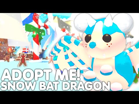 🎄HOW TO GET NEW LEGENDARY SNOW BAT DRAGON PET IN ADOPT ME!😱 NEW CHRISTMAS PETS! ROBLOX