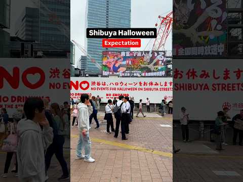 Halloween night 2024 in Shibuya 🎃 #tokyo #shorts #japan #halloween #halloween2024