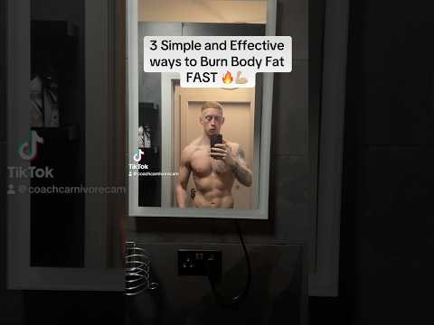 3 ways to burn body fat #healthy #healthylifestyle #fatloss #meat #fitness #lowcarb #carnivorelife